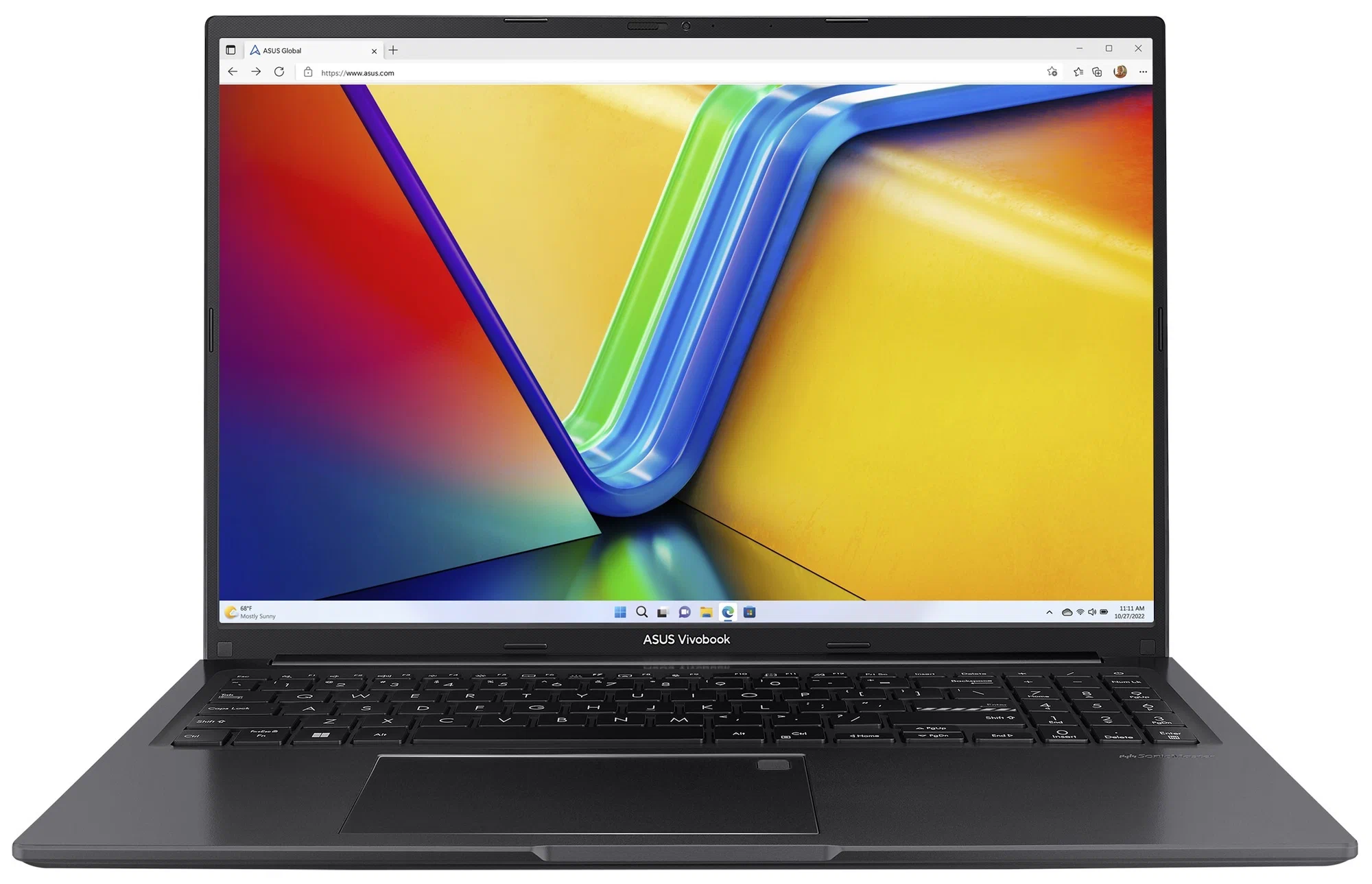 Asus Vivobook 16.0"/IPS/R7 -7730U/16GB/1TB/UMA/NoOS/BLACK