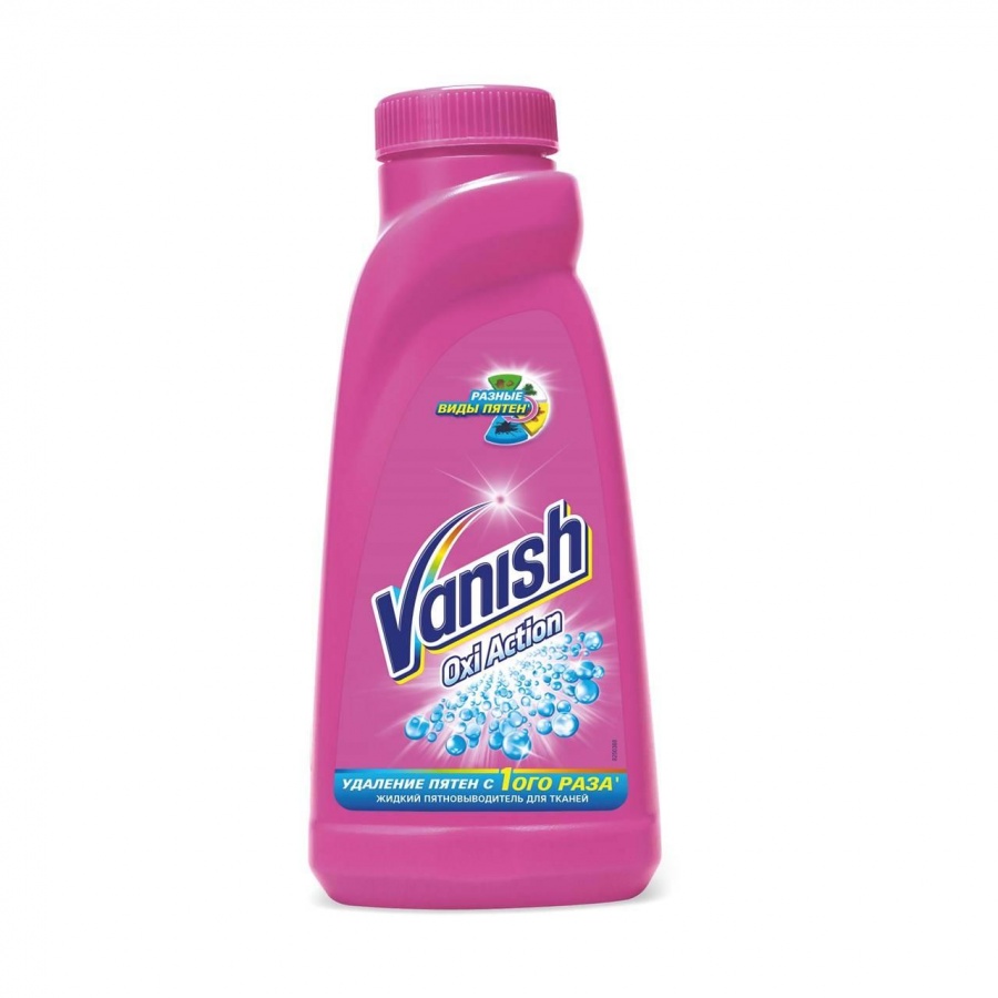 Жидкий пятновыводитель VANISH OXI Action 450мл х21