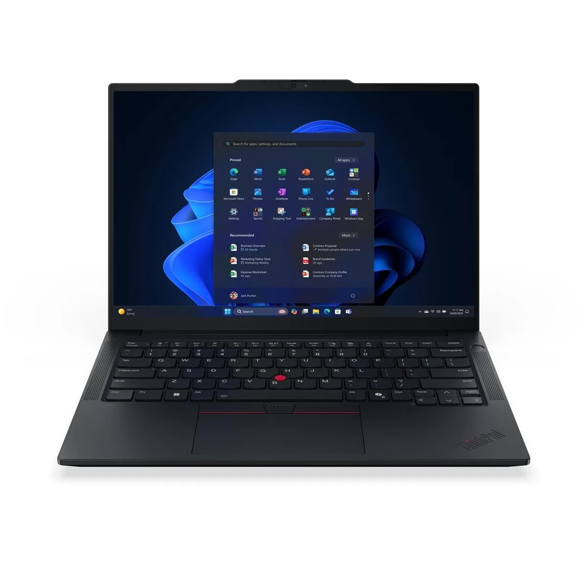 Lenovo ThinkPad E14 G7 (Intel Core Ultra 5-225U/ DDR5 16GB/ SSD 512GB/ 14" WUXGA IPS/ Integrated Intel Graphics/ Backlit/ NoOS/ RU) Black