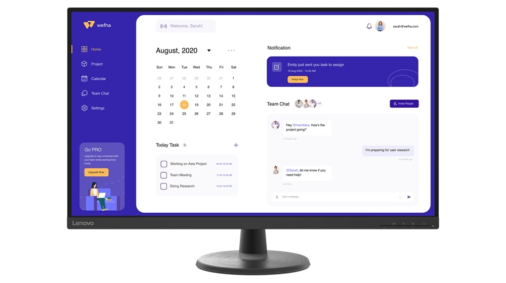 Монитор Lenovo D32-40(C22320FD0)31.5 inch Monitor-HDMI