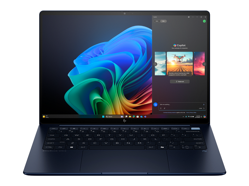 Ноутбук HP EliteBook Ultra G1i U7 258V + 32GB Ultra G1i / 14.0 2.8K (2880x1800) Touch, Brightview, O, 120Hz, 400nit, LowBleLight / 1TB PCIe-4x4 2280 NVMe TLC / W11p64NextGenPremium