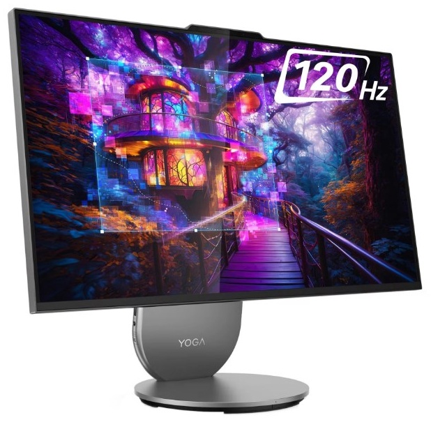 Lenovo Yoga AIO 27IAH10 27" QHD Core Ultra 7 255H  16GB 1TB Win11 Luna Grey