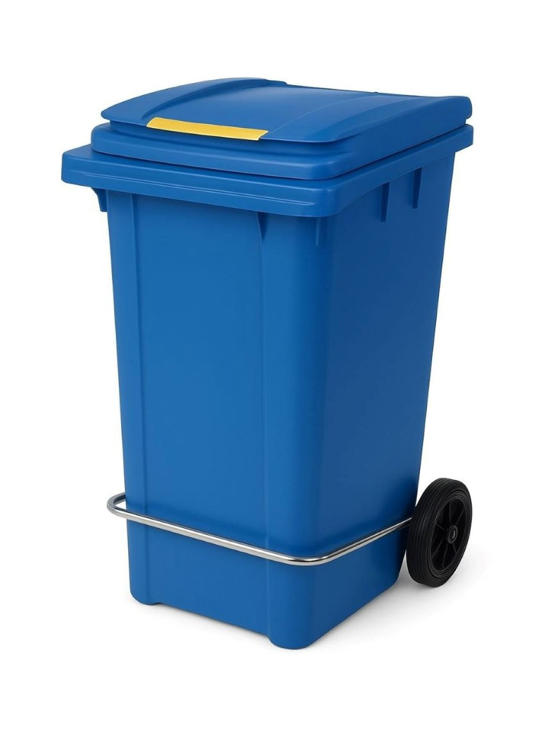 Мусорный бак на колесах 240 литров с педалью