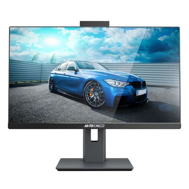 Моноблок AIO AVTECH PRO GL40 23.8” HKC IPS Panel WITH MOTHERBOARD JW H610 (Black Gray)