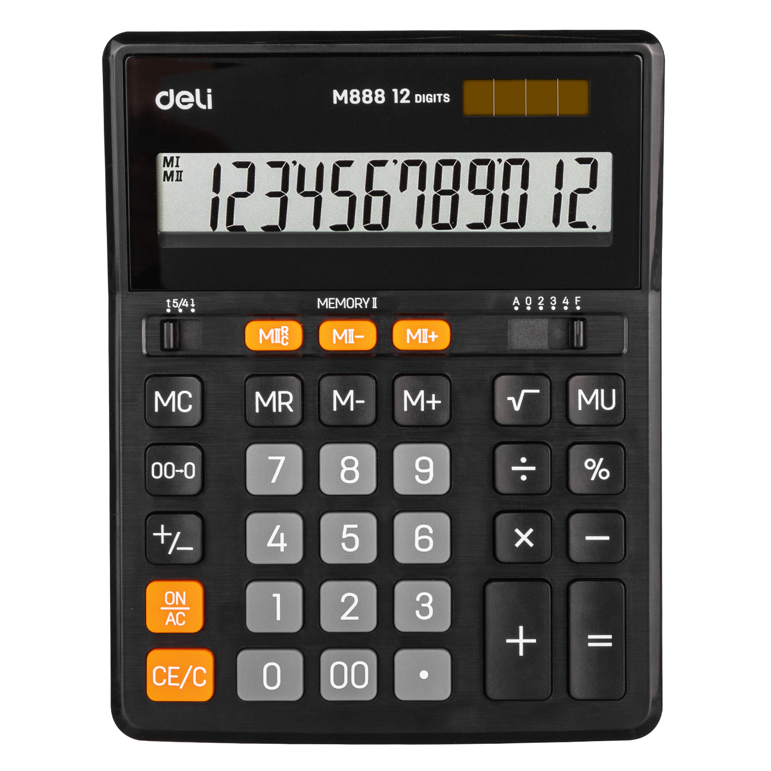 Калькулятор 12 разрядный M888 Deli