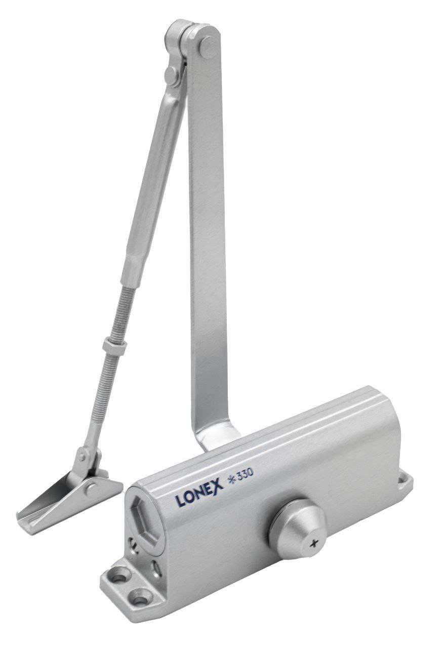 Дверной доводчик Lonex 330 120кг