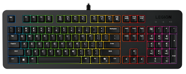 Клавиатура Lenovo Legion K310 RGB Gaming Keyboard - Russian