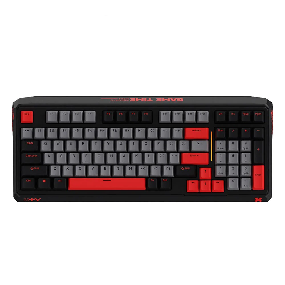Проводная клавиатура Rapoo ESK750-98 grey  black red