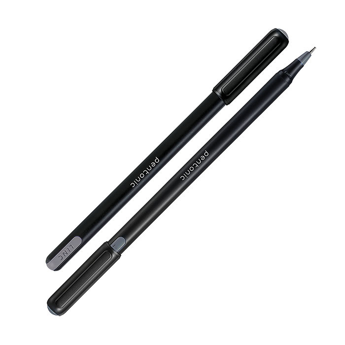 Ручка шариковая Pentonic Switch 0,7мм (сн-70, чр-10, кр-20) Linc в дисплее 100