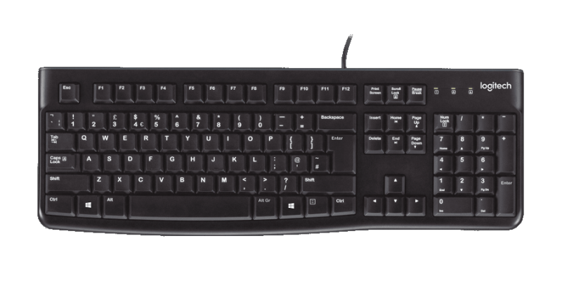 Проводная клавиатура Logitech K120