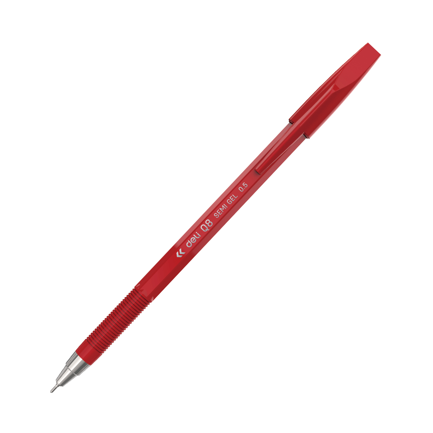 Ручка шариковая EQ8-RD 0,7мм (кр) Deli