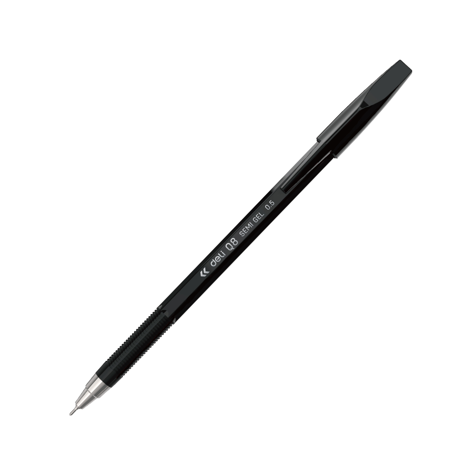 Ручка шариковая EQ8-BK 0,7мм (чёрн.) Deli