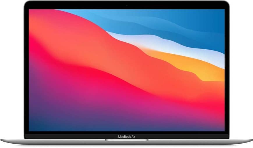 Apple MacBook Air 13 (M1 3.2 ГГц 8-Core/RAM 8 GB/SSD 256 GB/Graphics 7-core/13,3" 2560x1600 IPS/RU) Silver (MGN93RU/A)