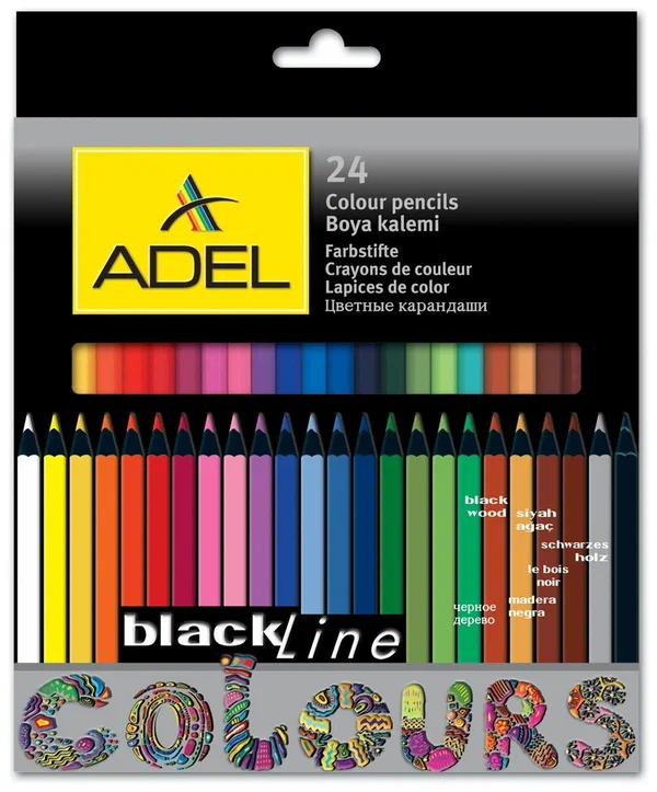 Цветные карандаш  24 цв.  2112362001990