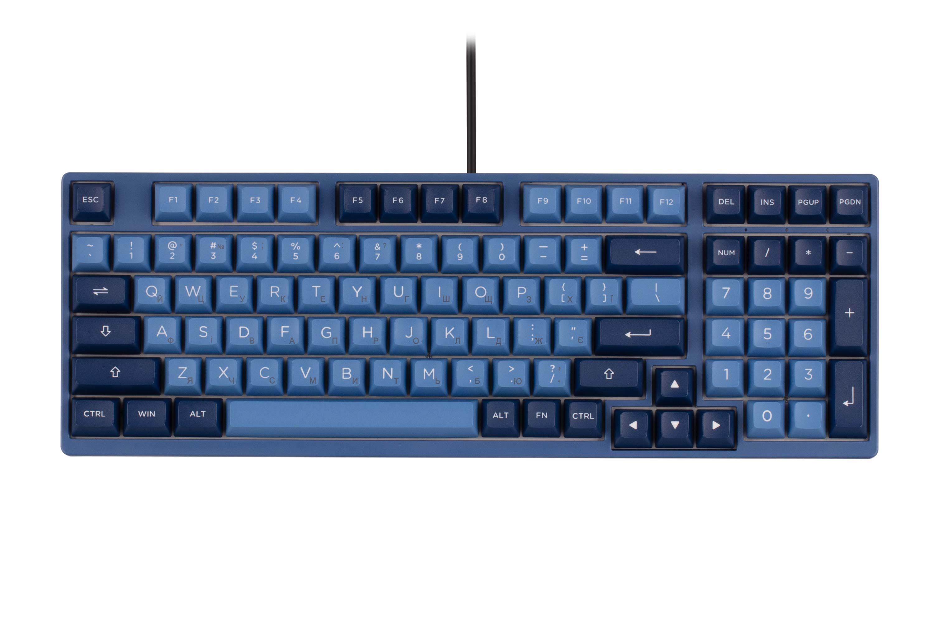 Клавиатура Akko 3098B Ocean Star CS Jelly White RGB