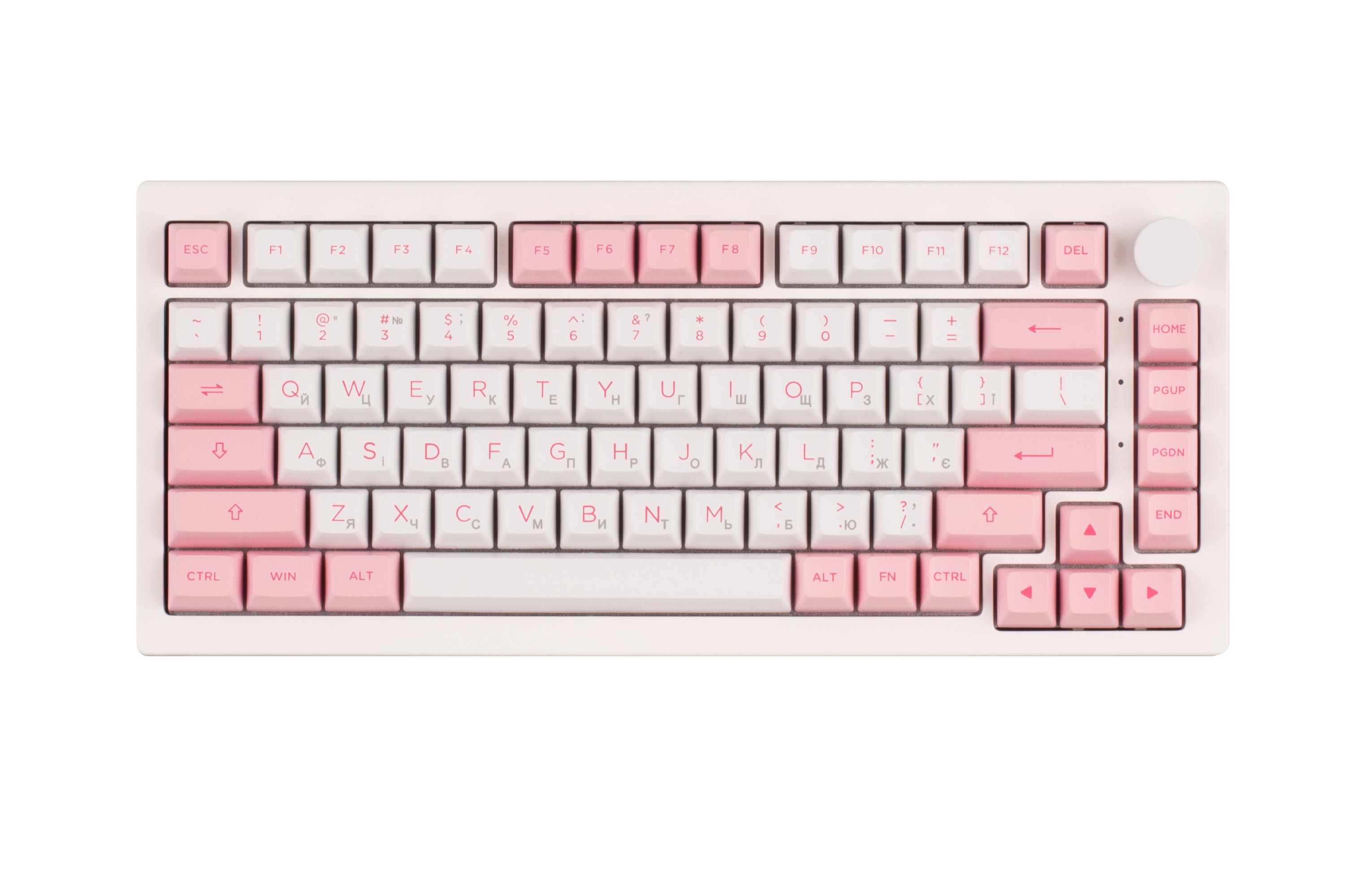 Клавиатура Akko 5075B Plus Prunus Lannesiana CS Silver RGB