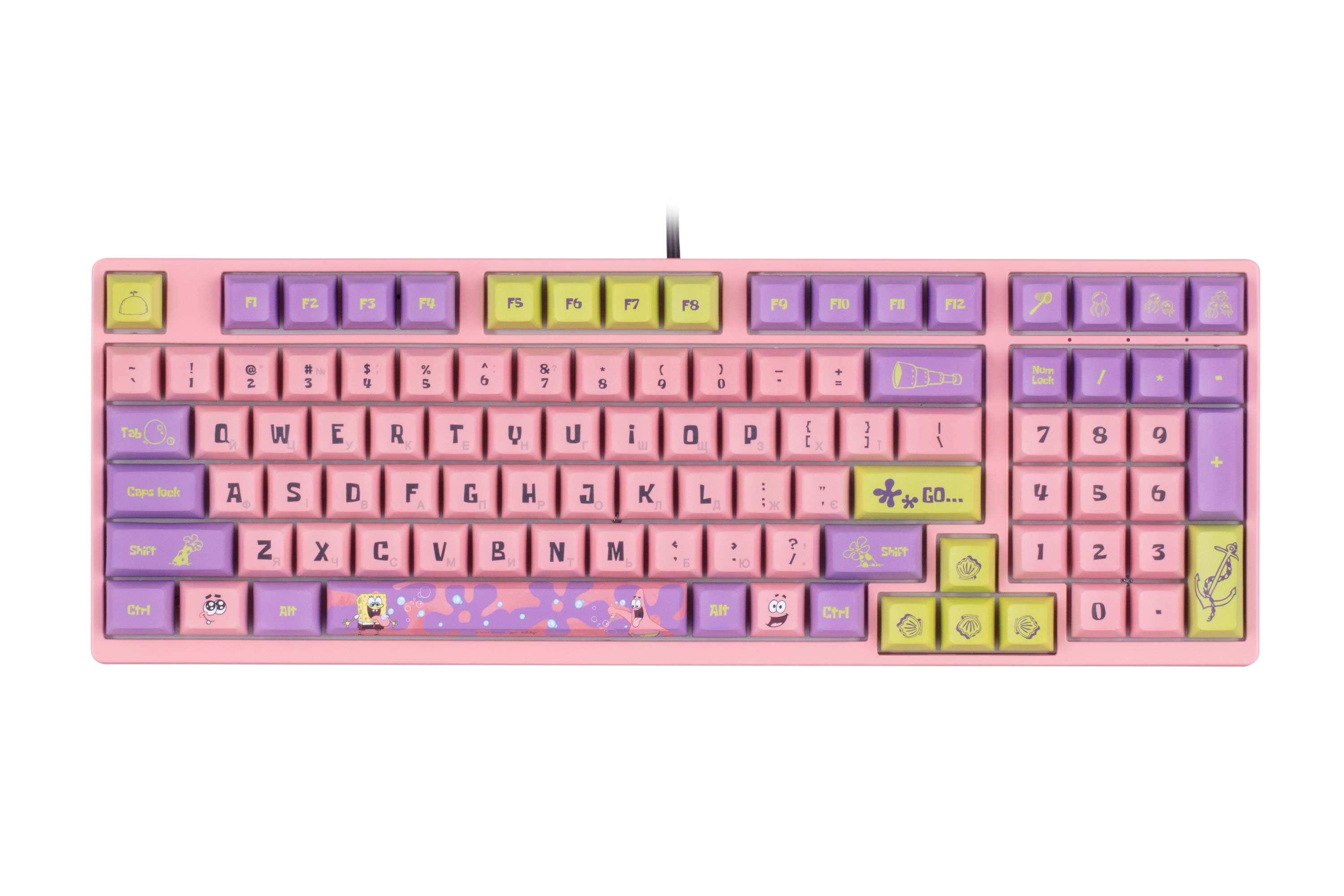 Клавиатура Akko 3098S RGB Patrick CS Sponge RGB
