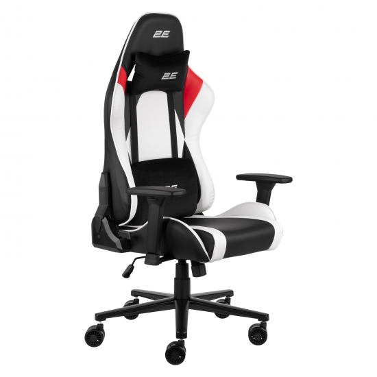 Игровое кресло 2E GAMING  BUSHIDO ll White/Black