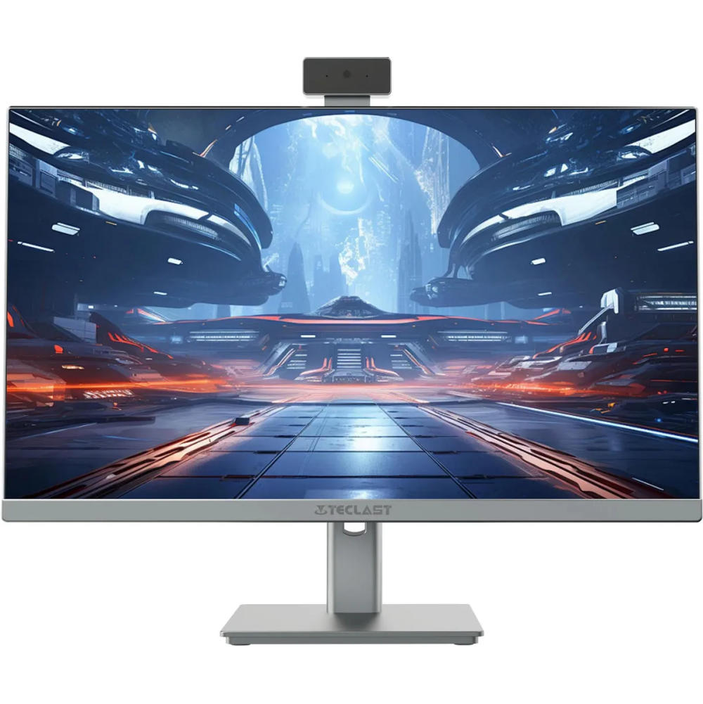 ПК моноблок TECLAST V27 27" FHD, Intel Core i3-12100, 16GB, 512GB, Wi-Fi, DOS, серый,