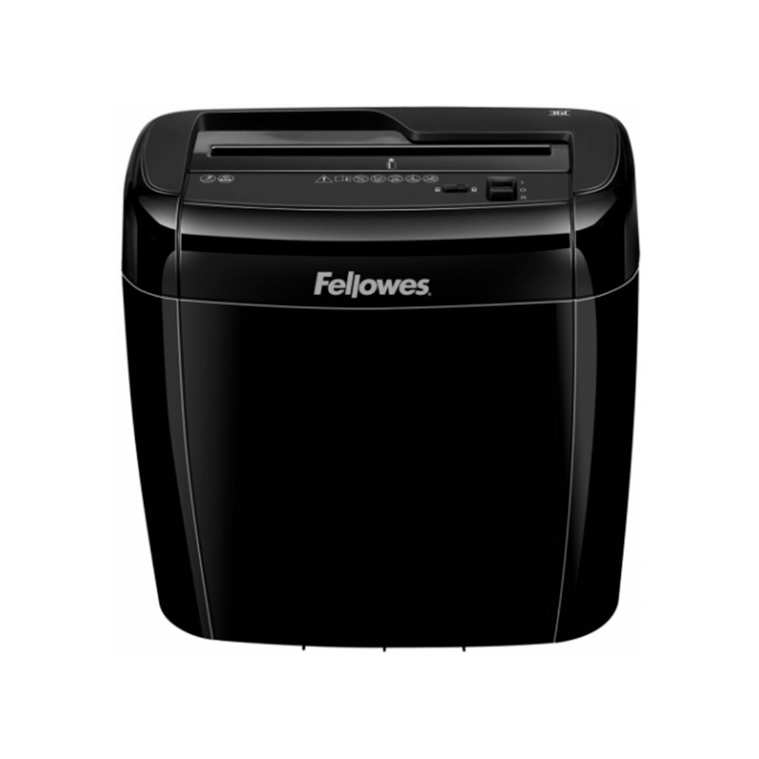 Шредер Fellowes® Powershred® 36C, DIN P-4, 4х40 мм, 6 лст., 12 лтр., Safety Lock	FS-47003