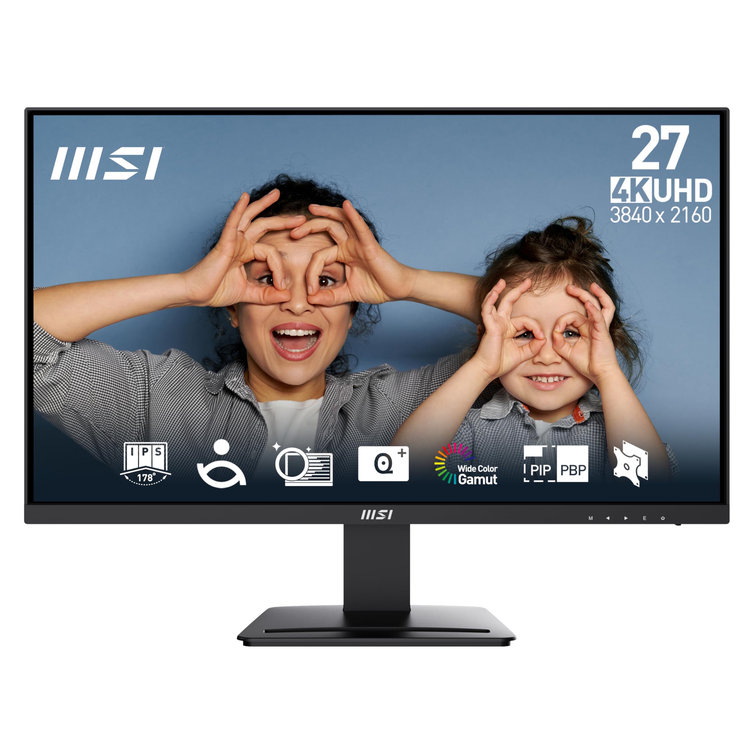 "MSI - 27"" PRO MP273U 4K Monitor,  IPS, 4mc, 60Hz, UHD (3840x2160) 4K"