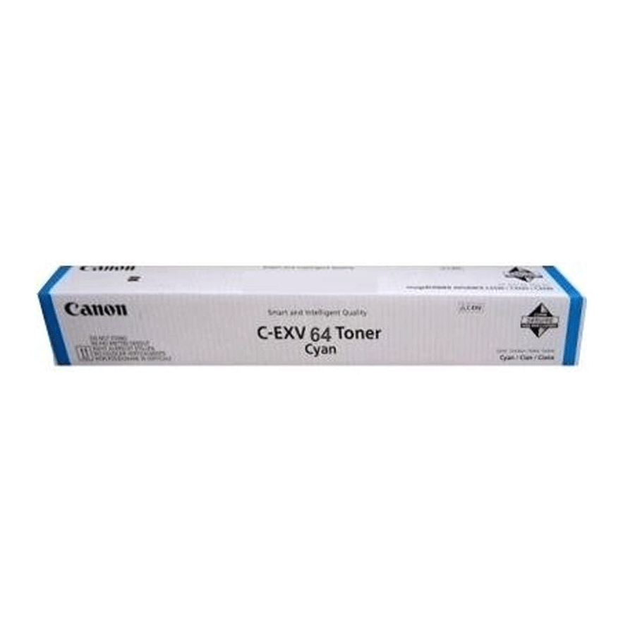 "C-EXV64 CYAN голубой лазерный тонер-картридж для серий Canon imageRunner C39xx - ресурс 25 500 стр."