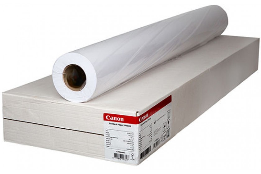 Бумага Canon Standard Paper, A1+, 610 мм, матовая, 50.8мм втулка, 90 г/кв.м, 50 м (3 рулона в комплекте), 9.5кг