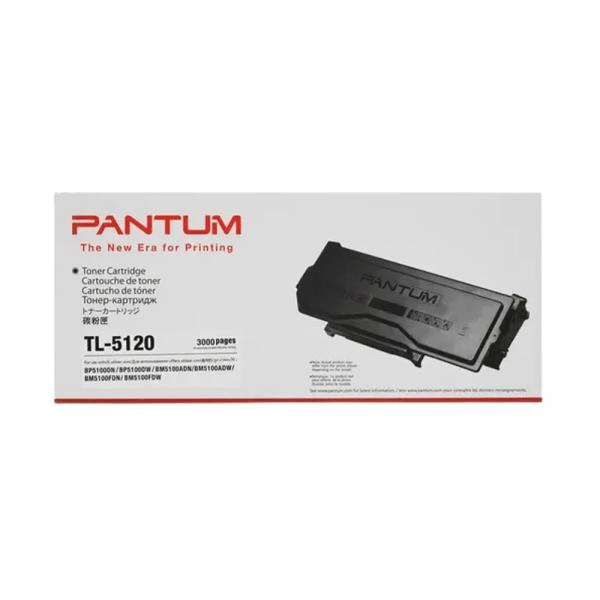 "Pantum TL-5120P лазерный тонер-картридж для серий для серий Pantum BP5100/BM5100 - ресурс 3000 стр."