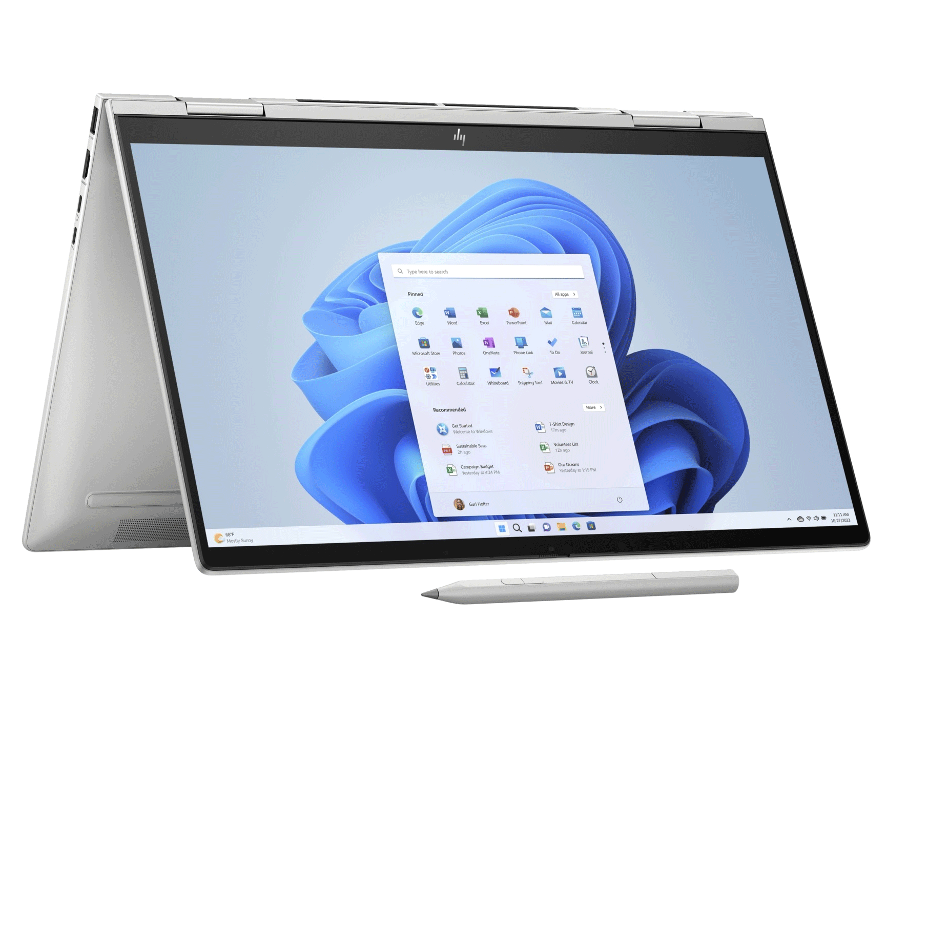 Ноутбук HP | 15.6" FHD OLED Touch | ENVY x360 | i5-1335U | 16GB 512GB SSD | Intel Iris Xe | Win-11Home-81K27EA