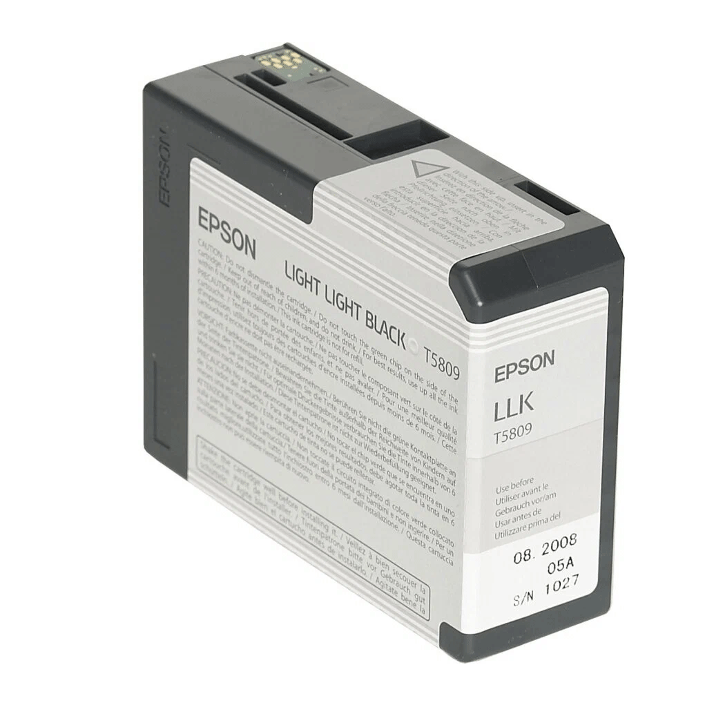 Картридж Epson T5809 Light Light Black