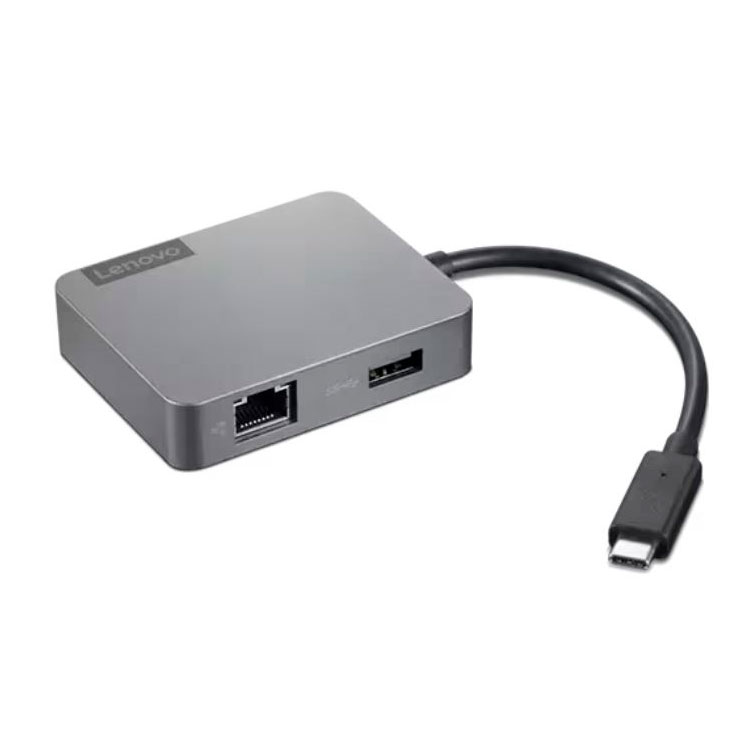 Lenovo 4-in-1 USB-C Travel Hub Gen2: HDMI / RJ45 / USB A-VGA - GX91A34575