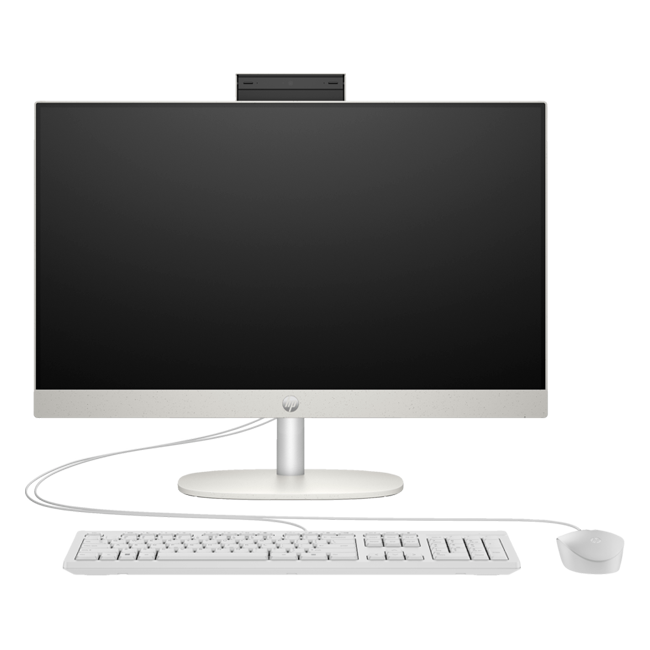 Моноблок HP ProOne 240 G10 AiO | 23.8 FHD AG IPS | i5-1335U | 16GB | 512GB | RT 8851BE Wi-Fi6 +BT 5.3 | KBD+MSE | FreeDOS | White