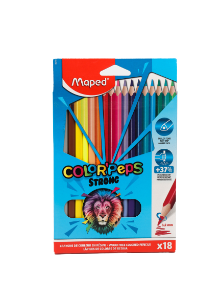 Карандаши цветные Maped(18цвColor'Peps)	832063