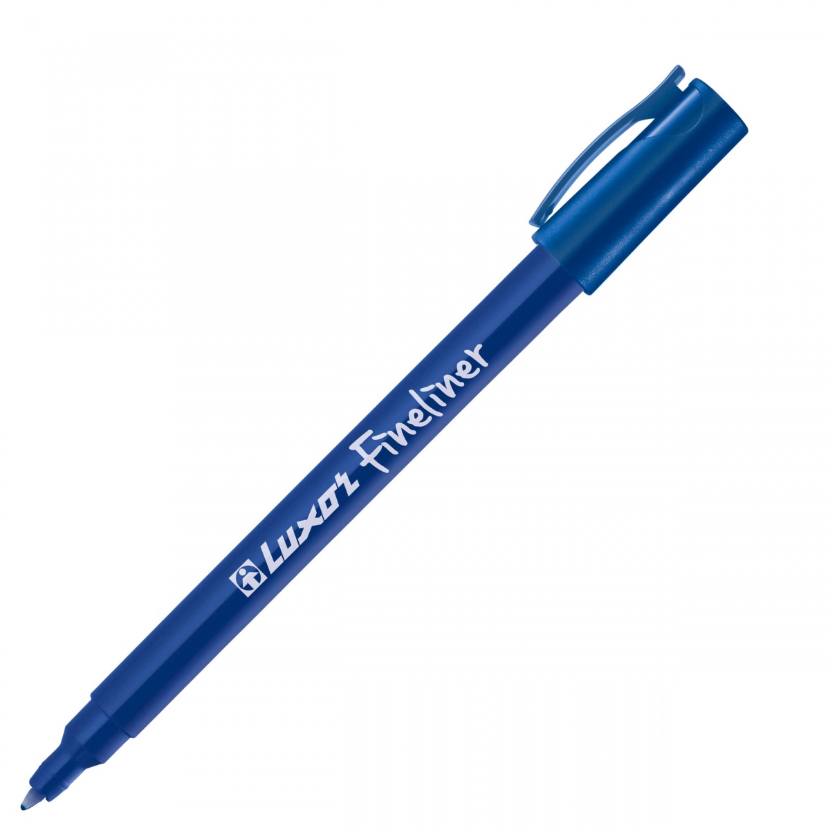 Ручка фетровая  Fineliner  Luxor син.	7182