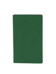 Бизнес-блокнот 128л А5ф 115х192мм ЛАЙТ ЛИНИЯ с цветным срезом MAJESTIC Зеленый  в индив.упак
