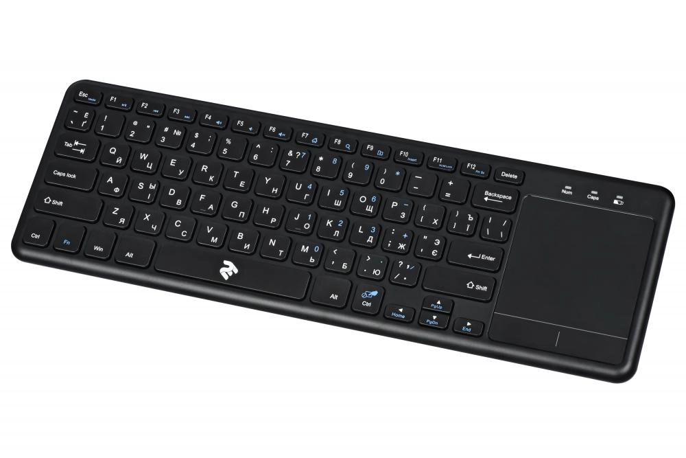 Клавиатура 2E Touch Keyboard KT100 WL/BT BLACK