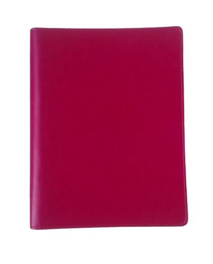 Тетрадь Копибук на кольцах А5+, (175х220мм, 80л.+ сменный блок 80л.) Обложка плотная кожзам. Цвет розовый, зеленый.