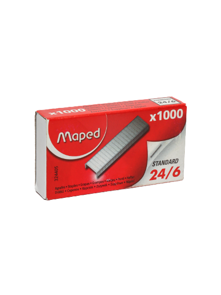 Скобы Maped (#24/6, по1000шт.)	324405