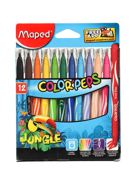 Фломастер Maped (12цв.Color'Peps)	845435