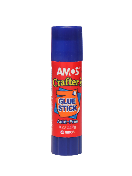 Клей-стик Crafter blue Amos (8гр.)	GSB8N