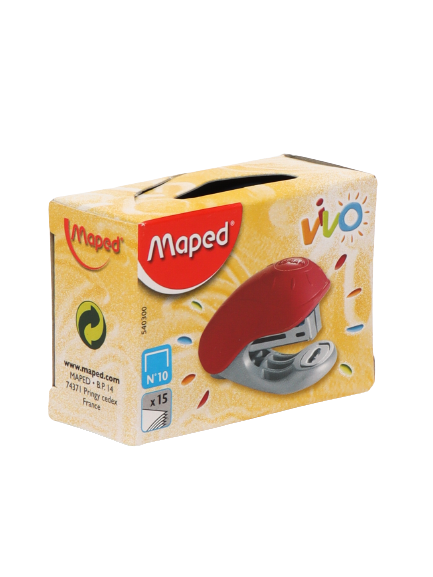 Степлер до 15 листов, Maped (#10, Vivo), 	540300