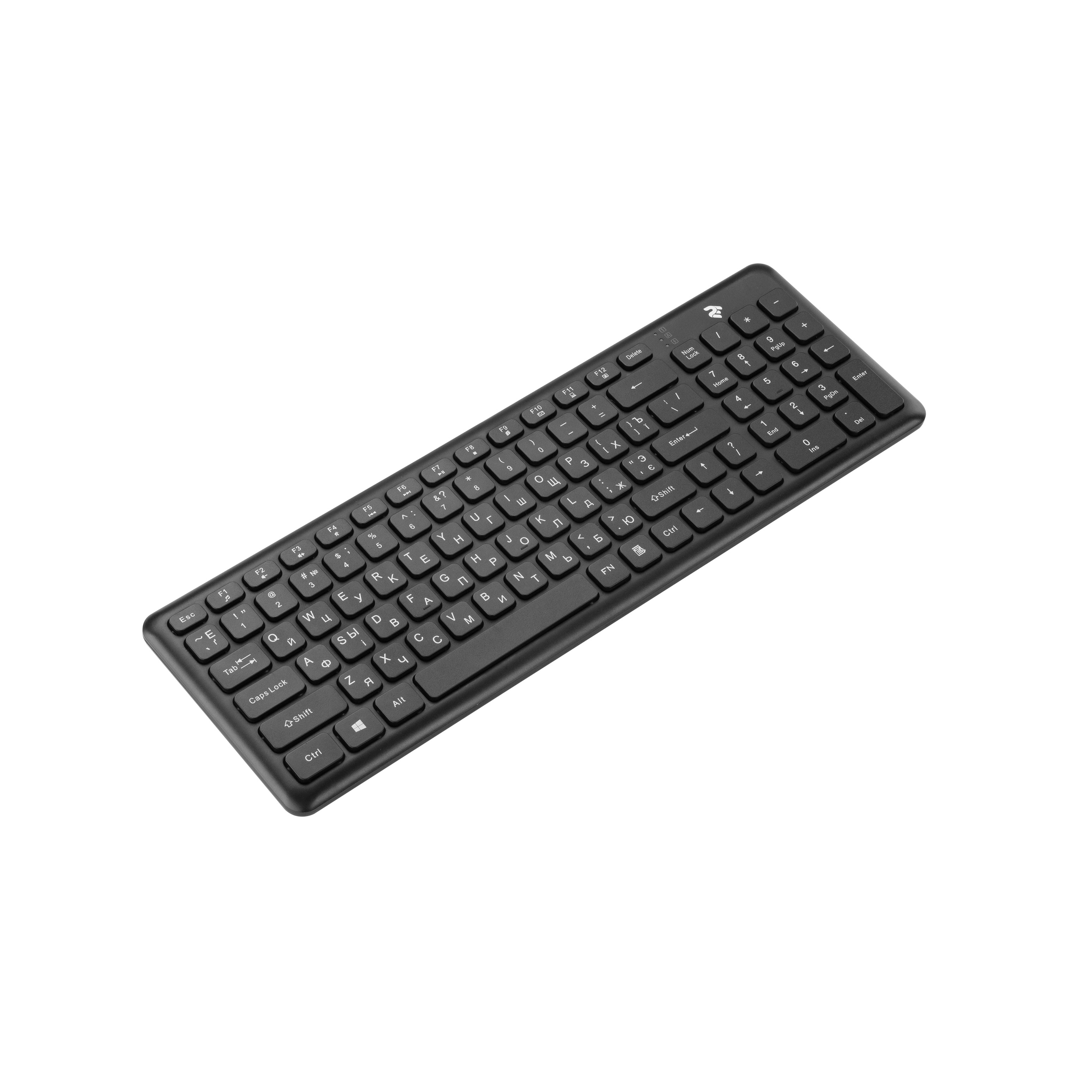 Клавиатура 2E KS230 Slim WL Black