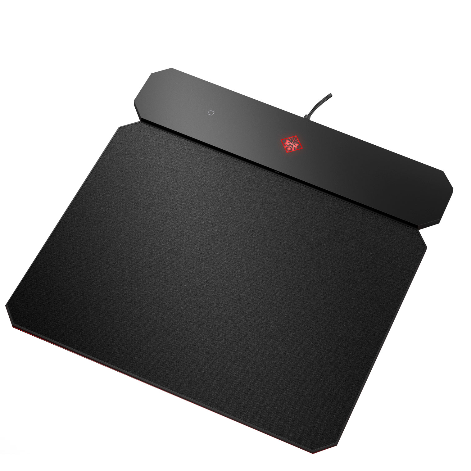 Коврик для мыши OMEN by HP Outpost Mousepad Беспроводная зарядка Регулируемая RGB подсветка 350x345x10mm