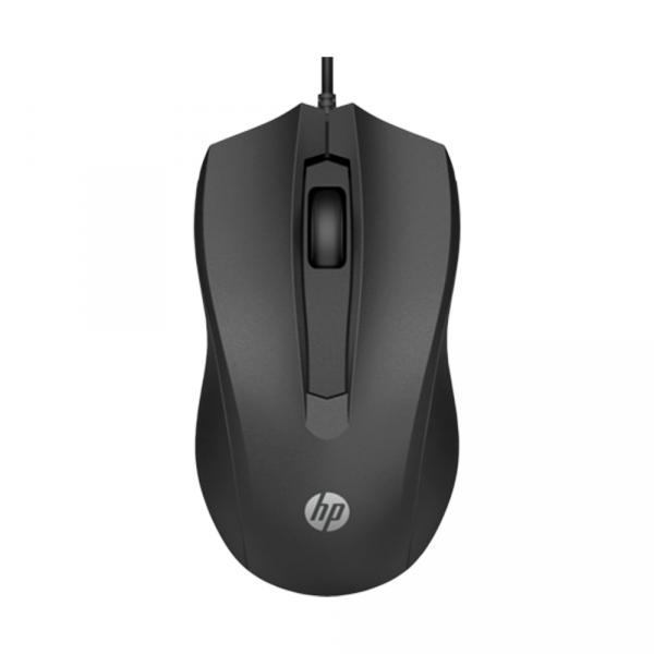 Проводная мышка HP 100 Wired Mouse - Black (p/n 6VY96AA)