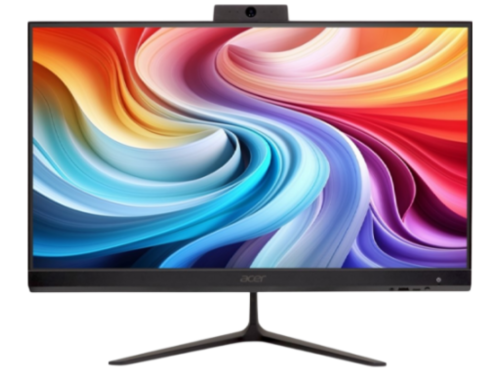 Acer Aspire C24-2G | 23.8"FullHD non-touch IPS 120Hz | Intel N150 | 8GB | 512GB M.2 NVME | Intel UHD Graphics | ESHELL | 2MP FHD cam/mic/speakers | USB KB+MS | 802.11axWiFI6+BT5.0 | Black | Standard Stand