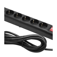 Сетевой фильтр Huntkey SGA607 5розеток 2xUSB 3m (16A)