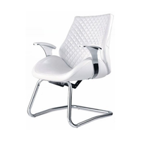Стул для посетителей BAGRATION WHITE 6037V