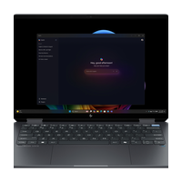 HP OmniBook Ultra Flip x360 | Regis 24C2 | Ultra 7-256V (8C) | 16GB 8533 LPDDR5X on-board | 512GB PCIe Gen4 Value | Intel Arc Graphics | Touch/14.0 2.8K (2880x1800) OLED Lw BluLt 400 nits VRR 120Hz | OST W11H6 NG PRE | Eclipse Gray - 9MP IR TNR PVCY ST |