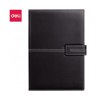 Книжка записная 120л A5 (чёрн.) N142G Deli