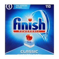 Таблетки для мытья посуды в посудомоечных машинах FINISH Classic 110 таблеток х4